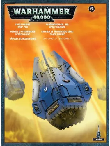 Набор Space Marine Drop Pod / Десантная капсула Космодесанта