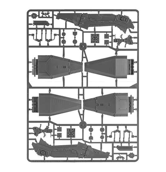 Space Marine Drop Pod. Детали миниатюры