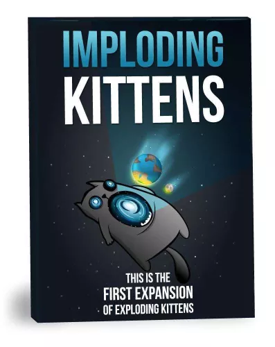 Настільна гра Exploding Kittens: Imploding Kittens (ENG)