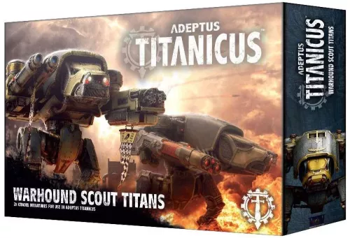Набір Adeptus Titanicus: Warhound Scout Titans / Адептус Титанікус: Розвідувальні Титани Пси Війни