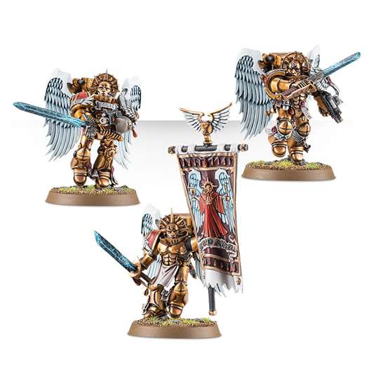 Blood Angels Sanguinary Guard. Мініатюри