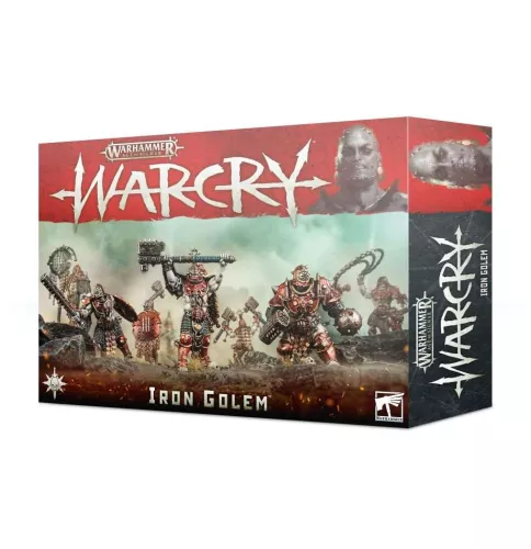 Набор Warhammer Age of Sigmar. Warcry: Iron Golem / Вархаммер Эра Сигмара. Warcry: Железный Голем