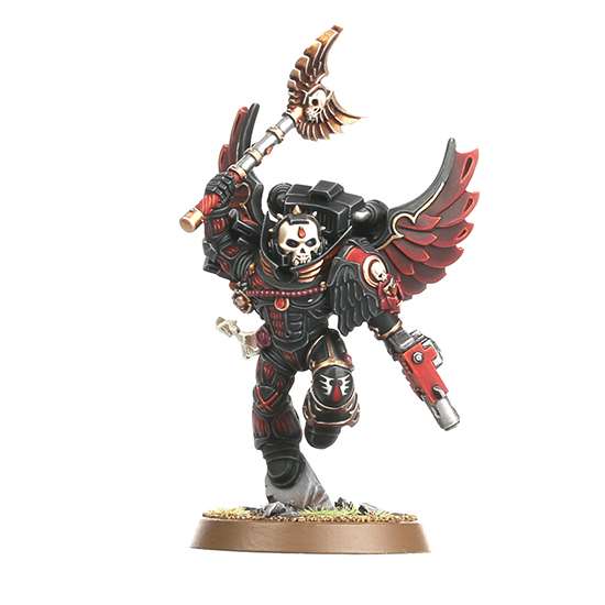 Blood Angels Chaplain With Jump Pack. Мініатюра