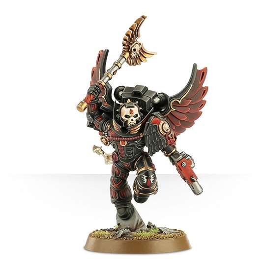 Blood Angels Chaplain With Jump Pack. Мініатюра