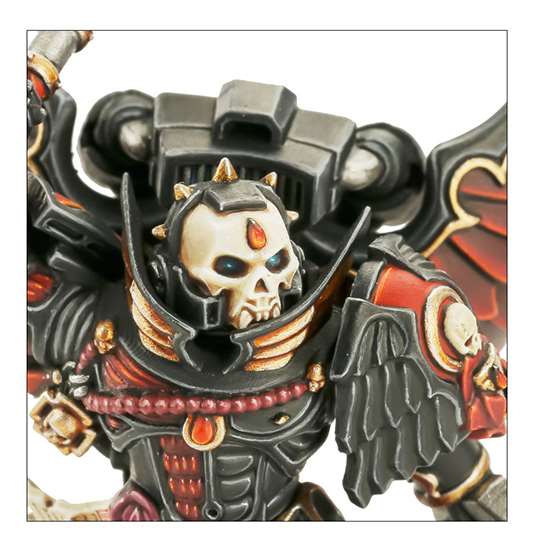 Blood Angels Chaplain With Jump Pack. Мініатюра