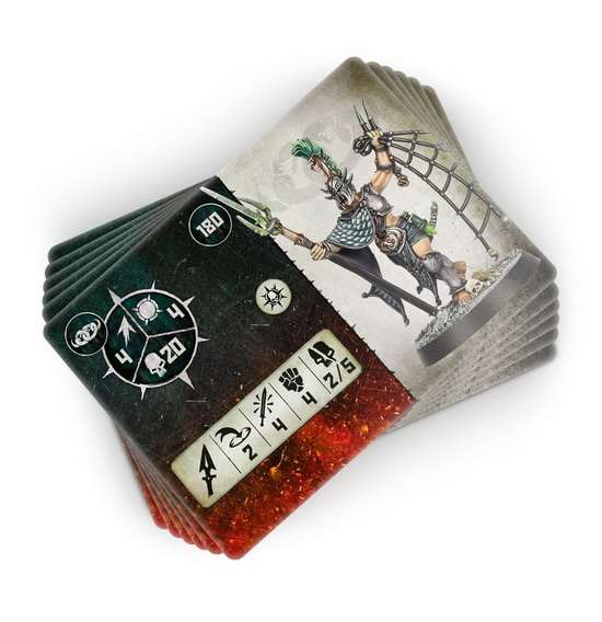 Warhammer Age of Sigmar. Warcry: Splintered Fang. Карты