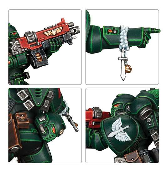 Dark Angels Primaris Intercessors. Миниатюры