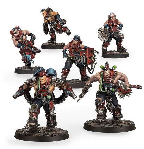 Necromunda: Goliath Stimmers and Forge-born. Вміст коробки