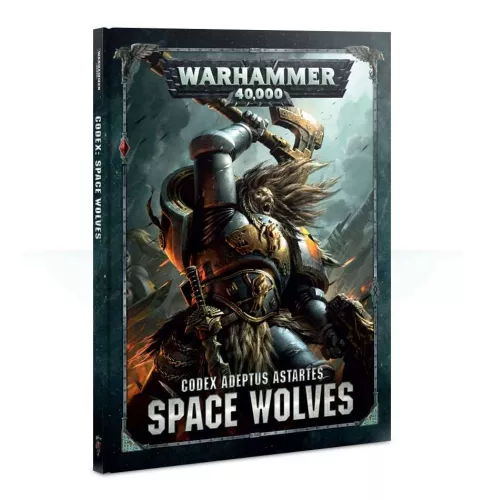 Книга Warhammer 40000. Codex: Space Wolves (Hardback) / Вархаммер 40000. Кодекс: Космічні Вовки (Тверда обкладинка)
