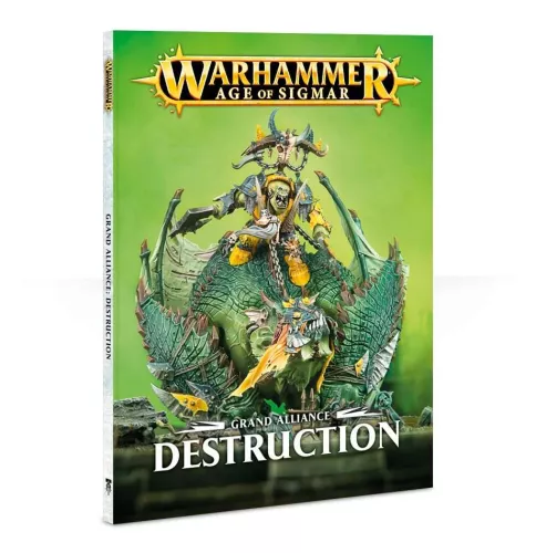 Книга Warhammer Age of Sigmar: Grand Alliance: Destruction (Softback) / Вархаммер Ера Сігмару: Великий Альянс Руйнування (М'яка обкладинка)