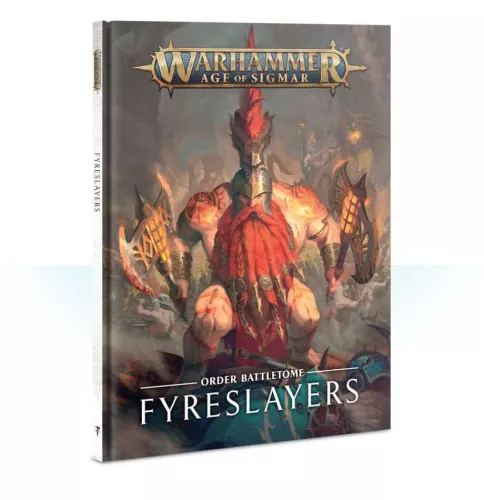 Книга Warhammer Age of Sigmar. Battletome: Fyreslayers (Hardback) / Вархаммер Эра Сигмара: Кодекс Огненных Убийц (Твёрдая обложка)