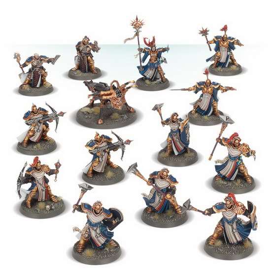 Warhammer Age of Sigmar: Tempest of Souls & Paint – Starter Set. Мініатюри