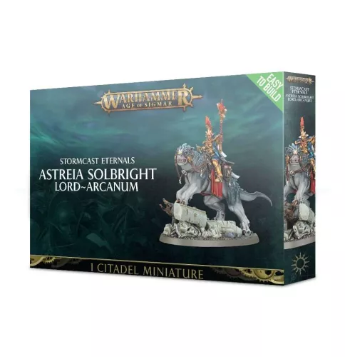 Набор Warhammer Age of Sigmar: Easy to Build Astreia Solbright, Lord-Arcanum / Вархаммер Эра Сигмара. Лёгкая Сборка: Леди Тайн Астрея Ослепительная