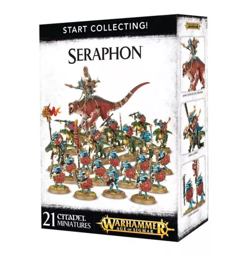 Отзывы Набор Warhammer Age of Sigmar: Start Collecting! Seraphon / Вархаммер Эра Сигмара: Начните Коллекционировать! Серафоны
