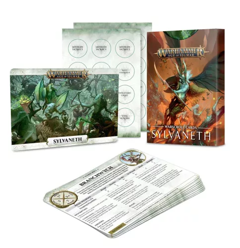 Набор Warhammer Age of Sigmar. Warscroll Cards: Sylvaneth / Вархаммер Эра Сигмара. Боевые Свитки: Sylvaneth