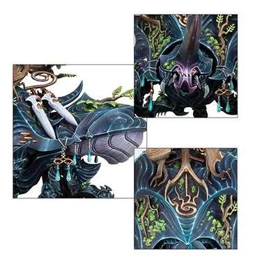 Warhammer Age of Sigmar. Sylvaneth: Alarielle the Everqueen. Компоненты