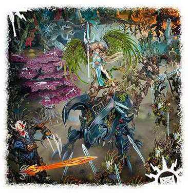 Warhammer Age of Sigmar. Sylvaneth: Alarielle the Everqueen. На поле битвы