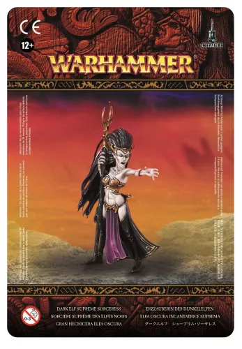 Набір Warhammer Age of Sigmar. Dark Elf: Supreme Sorceress / Вархаммер Ера Сігмара. Темні Ельфи: Верховна Чаклунка