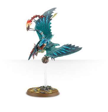 Warhammer Age of Sigmar. Seraphon: Terradon Riders. Вміст коробки. Мініатюра. (постачається незібраним та непофарбованим)
