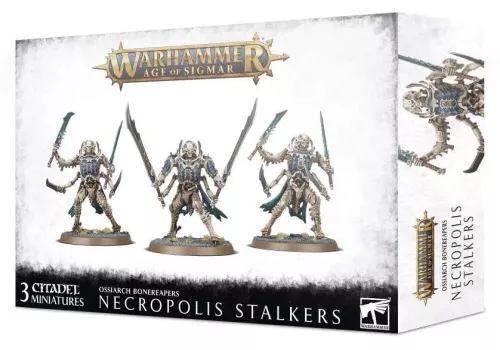 Набор Warhammer Age of Sigmar. Ossiarch Bonereapers: Necropolis Stalkers / Вархаммер Эра Сигмара. Жнецы Костей Оссиарха: Сталкеры Некрополиса