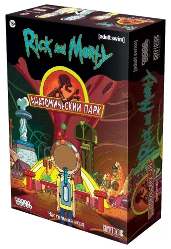 Настільна гра Рік і Морті: Анатомічний парк / Rick and Morty: Anatomy Park