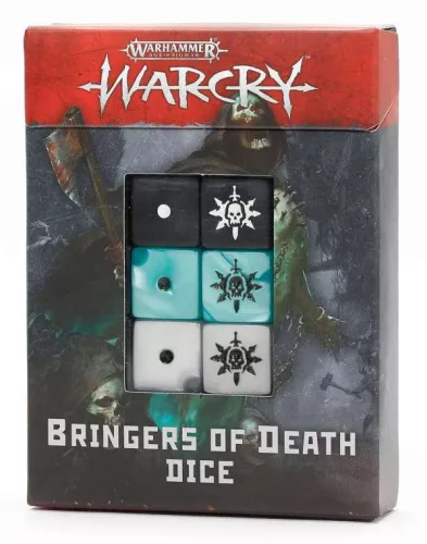 Отзывы Аксессуар Warhammer Age of Sigmar: Warcry: Bringers Of Death Dice Set / Вархаммер Эра Сигмара: Warcry: Набор кубиков Несущих Смерть