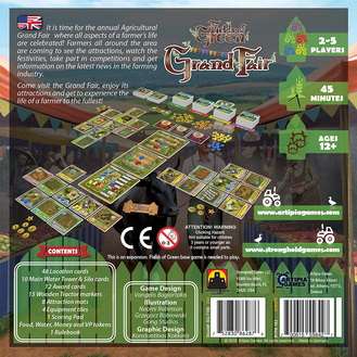 Fields of Green: Grand Fair. ббратная сторона коробки