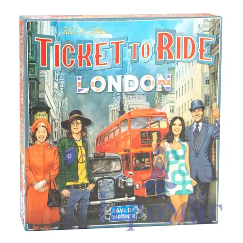 Настольная игра Ticket to Ride: London / Билет на Поезд: Лондон