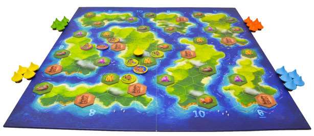 Blue Lagoon. Игровое поле