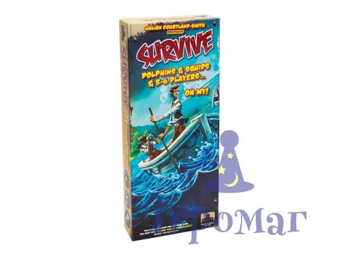 Настольная игра Survive: Dolphins and Squids. 5-6 players / Выжить: Побег с Атлантиды: Дельфины, Осьминог, Расширение до 5-6 игроков