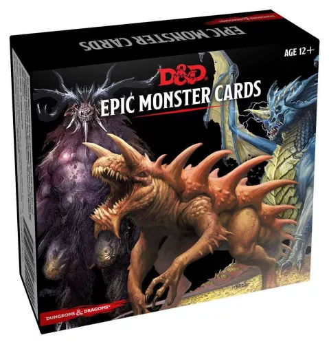 Відгуки про гру Dungeons & Dragons: Monster Cards. Epic Monsters / Підземелля та Дракони: Карти Монстрів. Епічні Монстри
