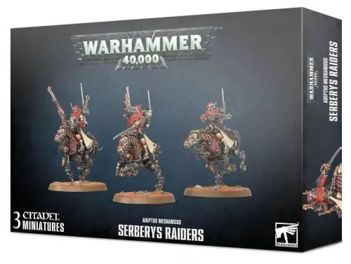 Набір Warhammer 40000. Adeptus Mechanicus: Serberys Raiders / Вархаммер 40000. Адептус Механікус: Серберіс Рейдери