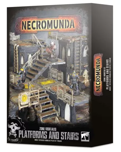 Набор Necromunda: Zone Mortalis. Platforms and Stairs