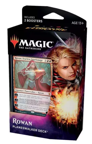Набор Magic: The Gathering: Throne of Eldraine. Planeswalker Deck. Rowan, Fearless Sparkmage