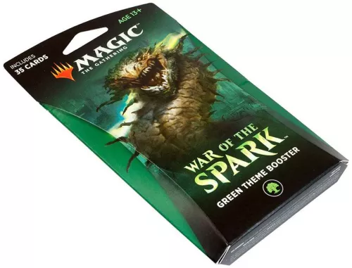 Набор Magic: The Gathering: War of the Spark. Green Theme Booster