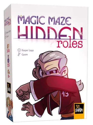 Настольная игра Magic Maze: Hidden Roles / МагоМаркет: Скрытые Роли