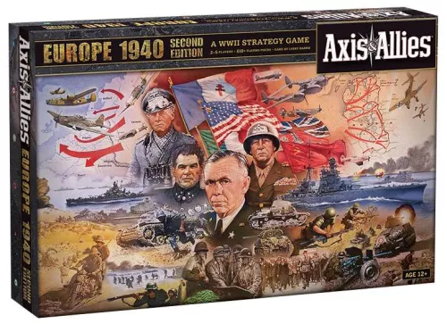 Настільна гра Axis & Allies Europe 1940 2nd Edition / Ось и Союзники: Европа 1940