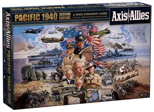 Правила игры Axis & Allies Pacific 1940 2nd Edition / Ось и Союзники: Тихий Океан 1940 Вторая Редакция