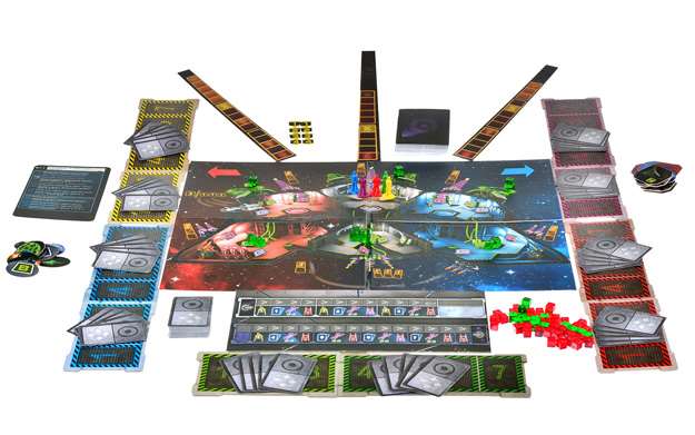 Space Alert. Игровое поле