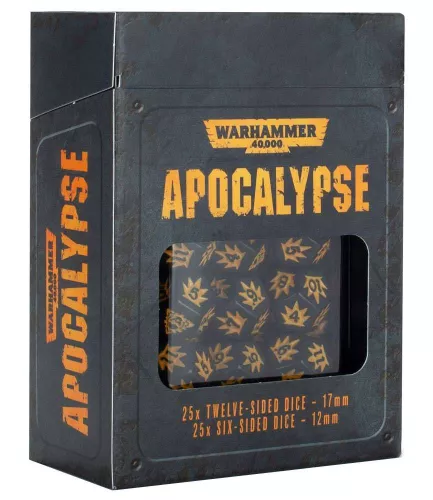 Дополнения Набор Warhammer 40000. Apocalypse Dice / Вархаммер 40000. Кубики Апокалипсиса
