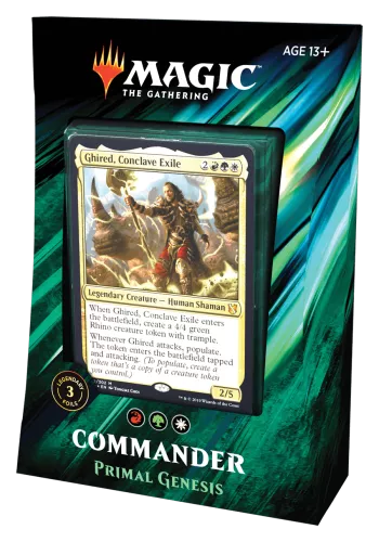 Набір Magic: The Gathering. Commander 2019: Primal Genesis