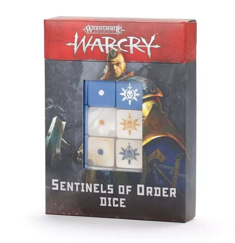 Відгуки Аксесуар Warhammer Age of Sigmar: Warcry: Sentinels of Order Dice Set / Вархаммер Ера Сігмара: Warcry: Набір Кубиків Вартових Порядку