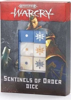 Аксессуар Warhammer Age of Sigmar: Warcry: Sentinels of Order Dice Set / Вархаммер Эра Сигмара: Warcry: Набор Кубиков Стражей Порядка
