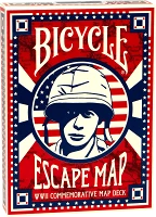 Покерные карты Bicycle Escape Map / Playing Cards Bicycle Escape Map