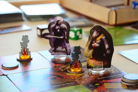 The City of Kings. Во время игры