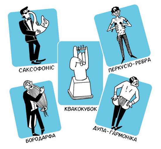 Квакнутые Музыканты. Карты