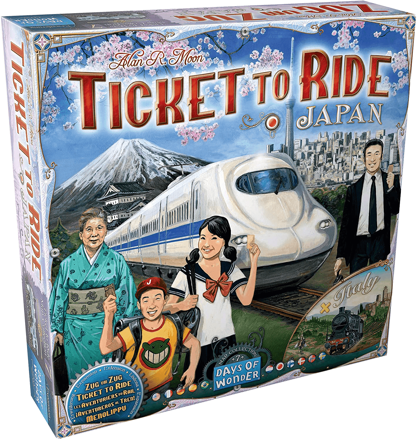 邦楽 SIXRIDE TICKET TO RIDE Настольная игра Ticket to Ride Map Collection: Japan & Italy
