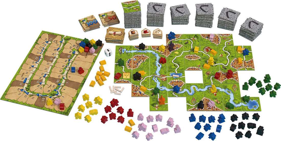 Carcassonne. Big Box. Компоненти