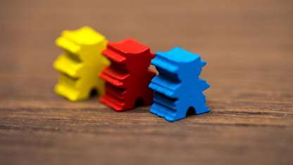 A Fistful of Meeples. Компоненти