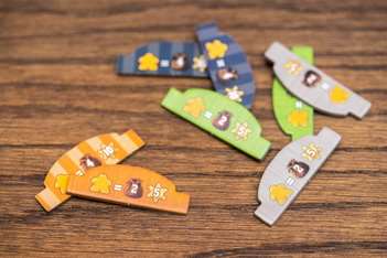 A Fistful of Meeples. Компоненти